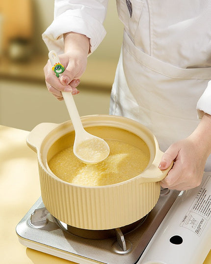 4 Ustensile de Bucatarie, pentru Copii, din Silicon, Termorezistente, Design Animat