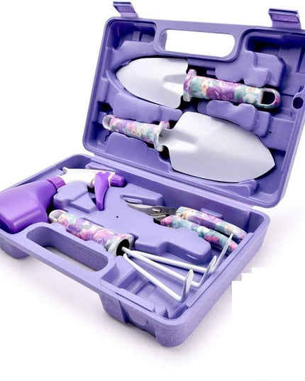 5 accesorii pentru gradinarit geanta depozitare inclusa, otel inoxidabil