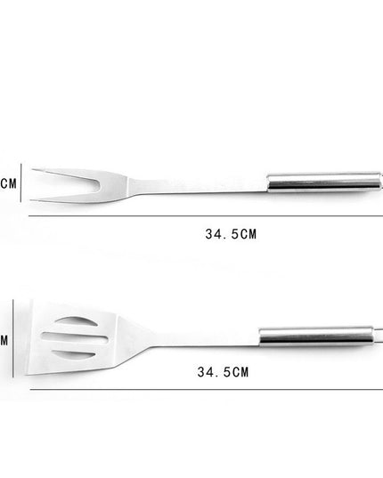 5 Ustensile pentru Gratar, din Otel Inoxidabil, Geanta Oxford