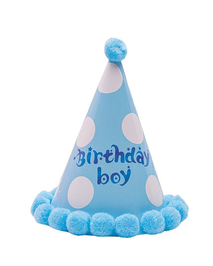 6 Coifuri Birthday Boy, pentru Petrecere, Tematica Aniversare, Model cu Buline