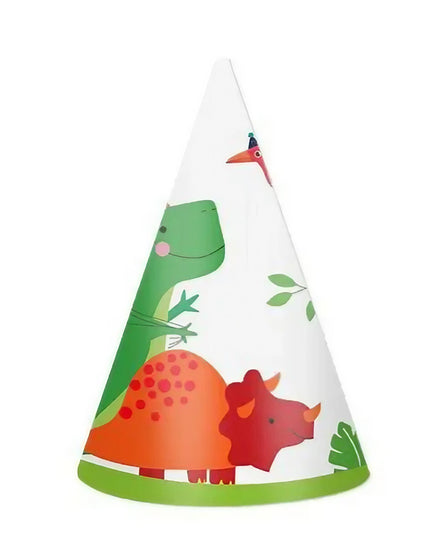 6 Coifuri cu Dinozauri, Accesorii pentru Petrecere, Tematica Aniversare