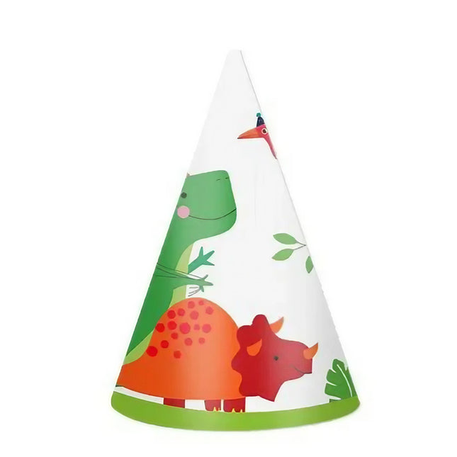 6 Coifuri cu Dinozauri, Accesorii pentru Petrecere, Tematica Aniversare