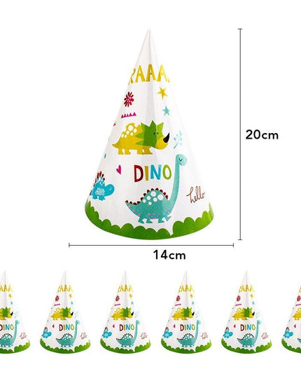 6 Coifuri, Colectia Dino Park,din Carton