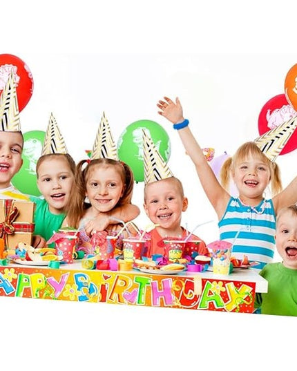 6 Coifuri, Petrecere Copii, din Carton,Model 7 Valuri