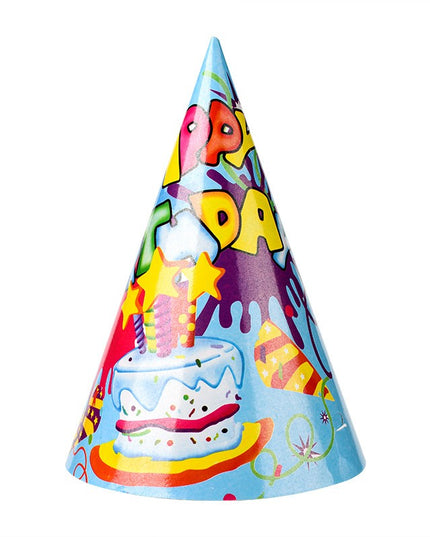 6 Coifuri Happy Birthday, Modele Diverse, pentru Petrecere, Tematica Aniversare