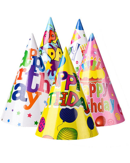 6 Coifuri Happy Birthday, Modele Diverse, pentru Petrecere, Tematica Aniversare