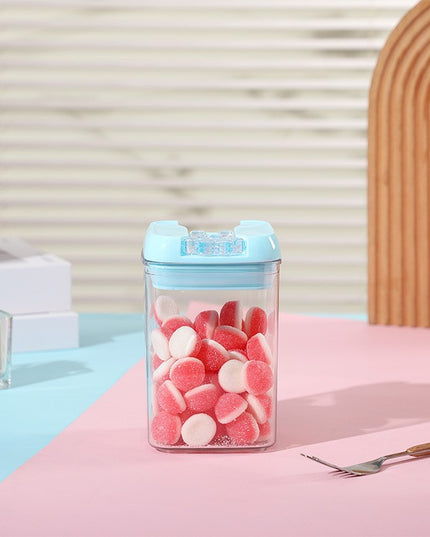 6 Cutii de Depozitare Alimente, 2 x 500ml, 2 x 800ml, 2 x 1200ml, Capac