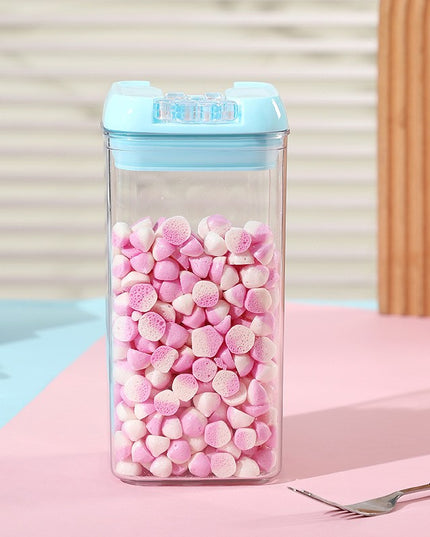 6 Cutii de Depozitare Alimente, 2 x 500ml, 2 x 800ml, 2 x 1200ml, Capac