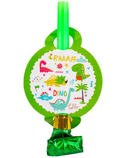 6 Suflatori, Colectia Dino Park,din Carton/Plastic/Hartie