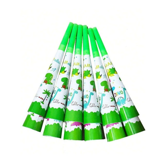 6 Suflatori, Colectia Dino Park,din Carton