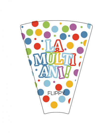 6 Suflatori, Colectia LA MULTI ANI,din Carton