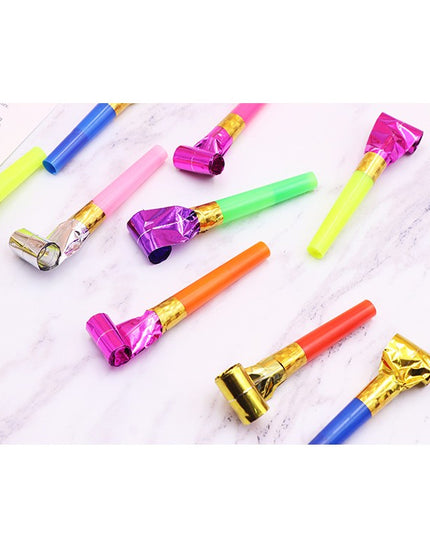 6 Suflatori, pentru Petrecere, Tematica Aniversare,Multicolore