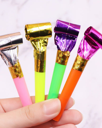 6 Suflatori, pentru Petrecere, Tematica Aniversare,Multicolore