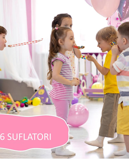 6 Suflatori Happy Everyday, pentru Petrecere