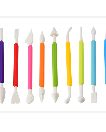 66 Piese Ustensile pentru Ornare Prajituri, din Plastic si Otel Inoxidabil