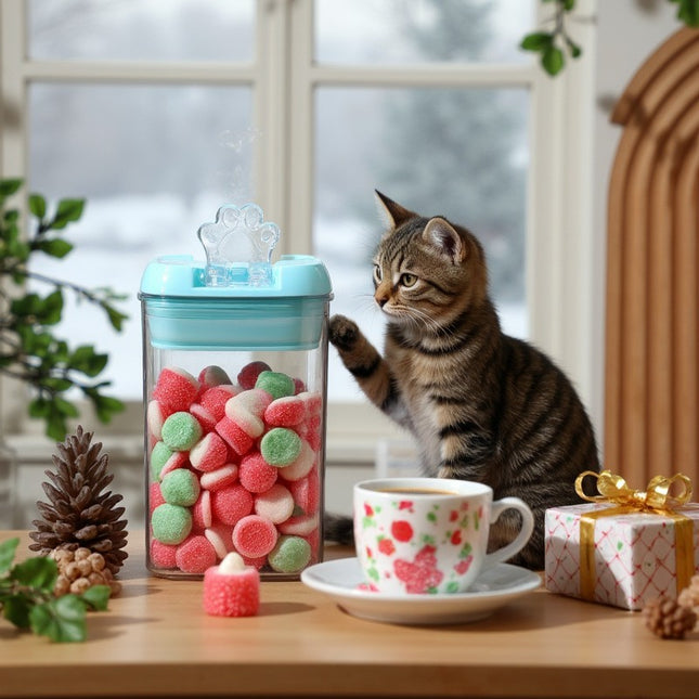 7 Cutii de Depozitare Alimente, 2 x 500ml, 2 x 800ml, 2 x 1200ml, ml, Capac