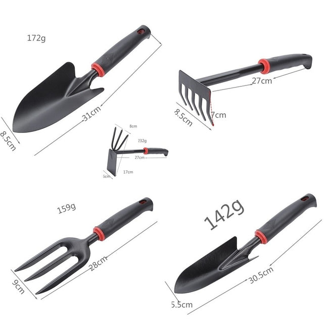 7 Unelte de Gradina pentru Plantare Prelucrare Sol si Ingrijire Plante, Material PVC si cardboard