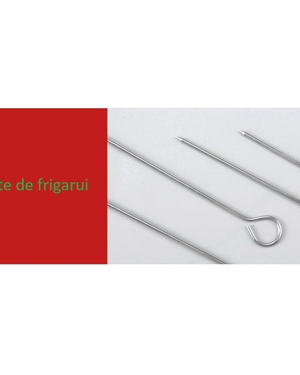 7 Ustensile pentru Gratar, din Otel Inoxidabil, Geanta Oxford