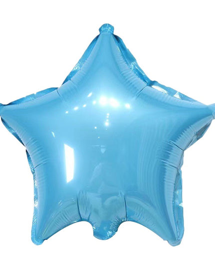 Set 8 Baloane din Folie Metalizată si din Latex, Figurine Cifra 1 Printesa 91cm, Stea 45 cm si Cerc 55 cm, Baloane Latex 30 cm, Tema Prima