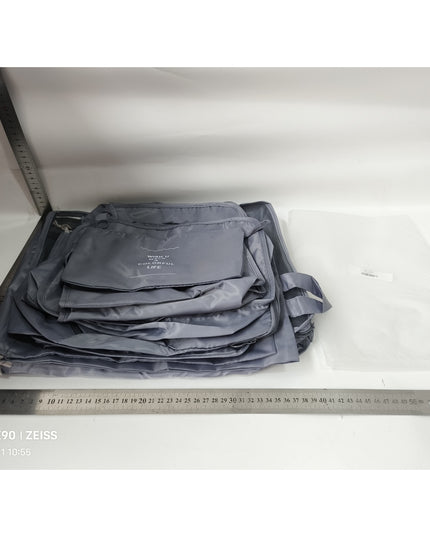 8 huse organizare bagaj material poliester, impermeabil, cu fermoar, pentru calatorii sau dulap, sac pentru pantofi inclus, pliabil