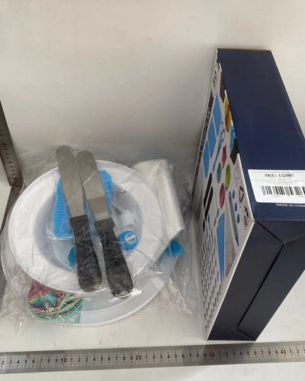 80 Piese Ustensile pentru Ornare Prajituri, din Plastic si Otel Inoxidabil, Forme Briose