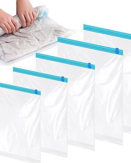 9 Saci de Vidat Haine, Marimi Diferite, Vidare prin Vacuum, Reutilizabili, Impermeabili, Pompa Inclusa