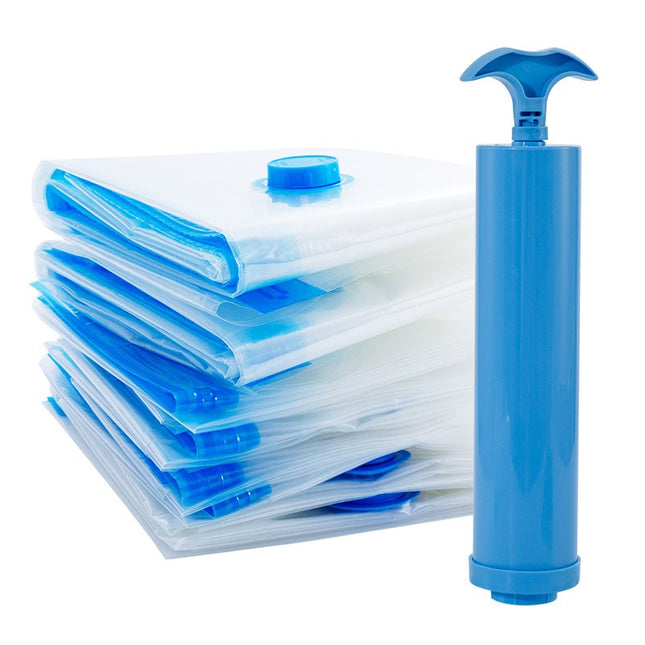 9 Saci de Vidat Haine, Marimi Diferite, Vidare prin Vacuum, Reutilizabili, Impermeabili, Pompa Inclusa