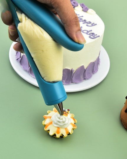 Accesorii Decorare Prajituri si Torturi, 5 Capete pentru Modele,Ustensila Manuala pentru Ornare