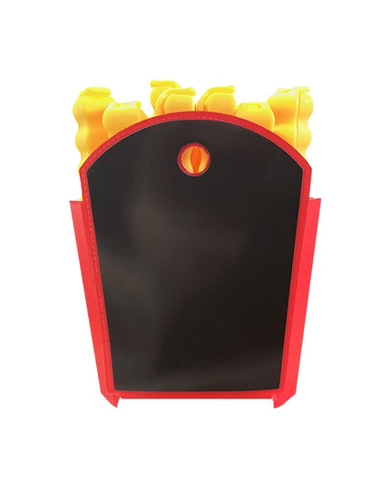 12 Clipsuri de Etansare, pentru Pungi Alimentare, Condimente, Suport cu Magnet, Model Cartofi Prajiti, din Plastic