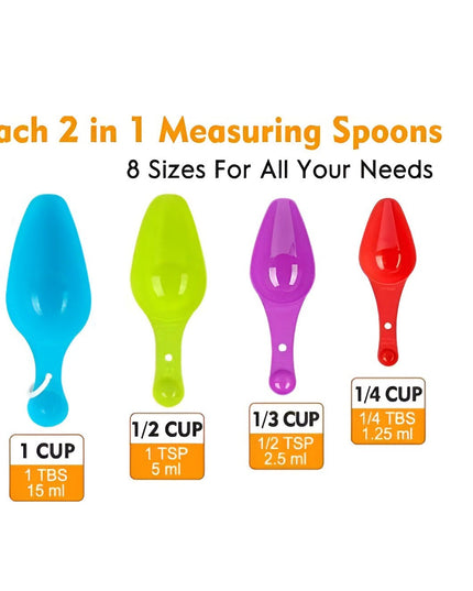 Cutii de Depozitare a Alimentelor, 7 Recipiente, 10 Etichete Reutilizabile, 4 Linguri, pentru Bucatarie, Spatula, Etansare, Fara BPA, Transparente, Capac