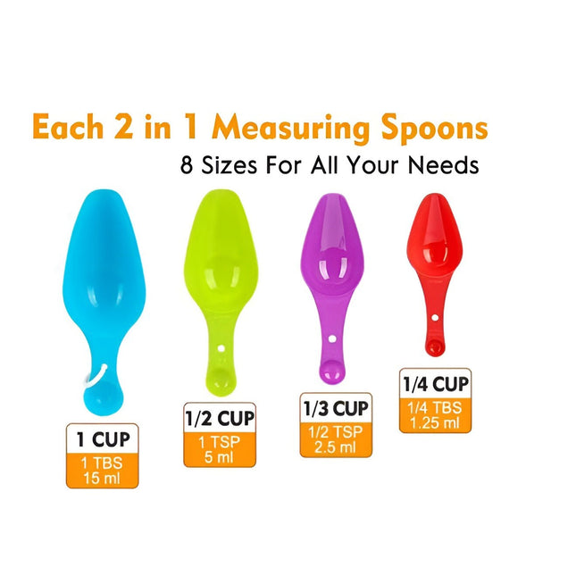 Cutii de Depozitare a Alimentelor, 7 Recipiente, 10 Etichete Reutilizabile, 4 Linguri, pentru Bucatarie, Spatula, Etansare, Fara BPA, Transparente, Capac