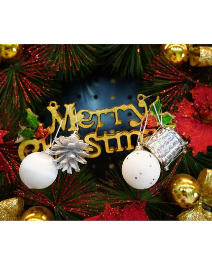 de 12 ornamente de brad, de tip Glob