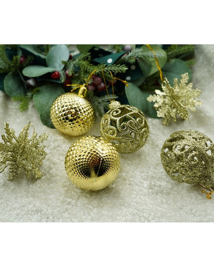 de 12 ornamente de brad, de tip Glob