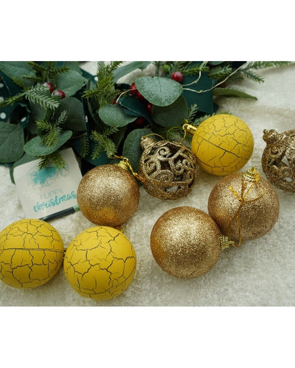 de 12 ornamente de brad, de tip Glob