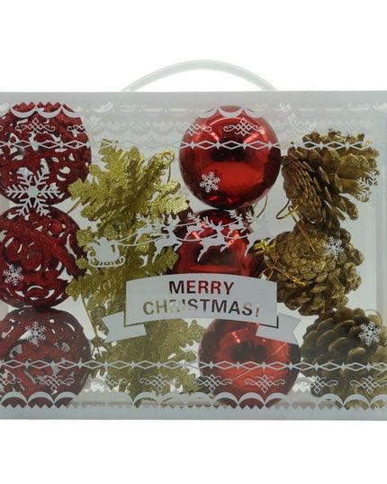 de 12 ornamente de brad, de tip Glob