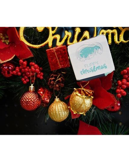 de 12 ornamente de brad, de tip Glob