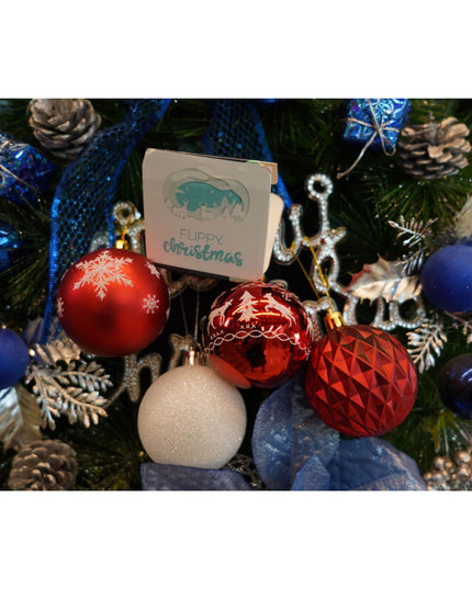 de 24 ornamente de brad, de tip Glob