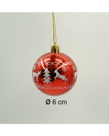 de 24 ornamente de brad, de tip Glob