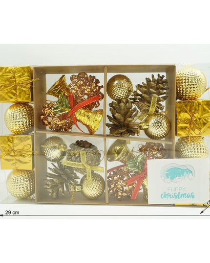 de 24 ornamente de brad, de tip Glob