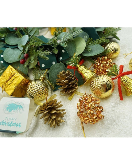 de 24 ornamente de brad, de tip Glob