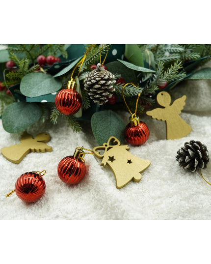 de 24 ornamente de brad, de tip Glob