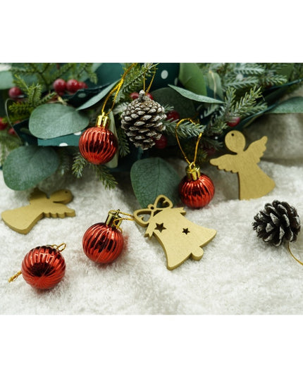 de 24 ornamente de brad, de tip Glob