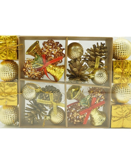 de 24 ornamente de brad, de tip Glob