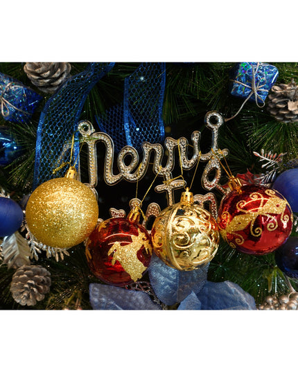 de 24 ornamente de brad, de tip Glob