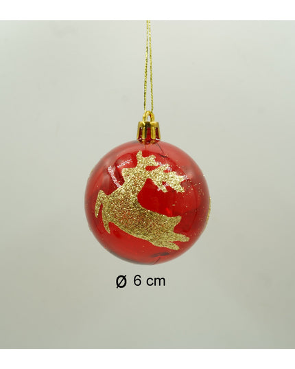 de 24 ornamente de brad, de tip Glob