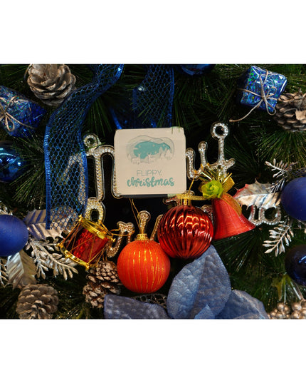 de 24 ornamente de brad, de tip Glob