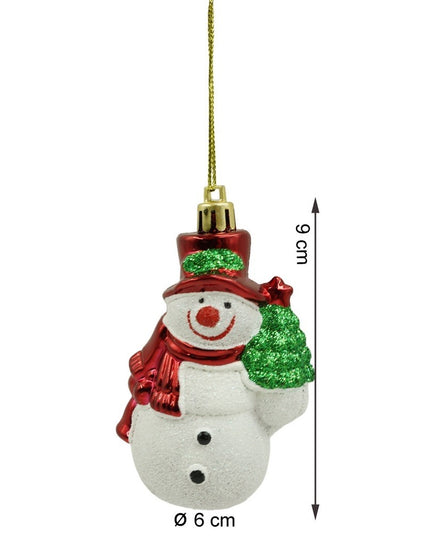 de 3 ornamente de brad, de tip Om de zapada