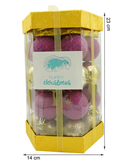 de 35 ornamente de brad, de tip Glob