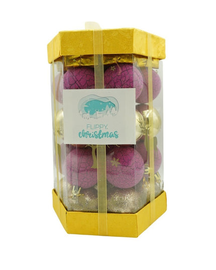 de 35 ornamente de brad, de tip Glob