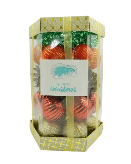 de 35 ornamente de brad, de tip Glob